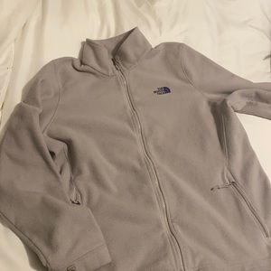 Grey North Face jacket. Barely worn
